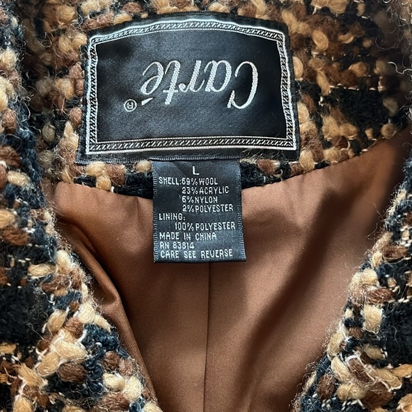 Tweed coat - Picture 4 of 13